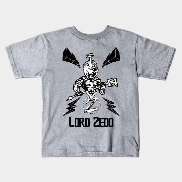 Zedd BW Kids T-Shirt by Rubtox